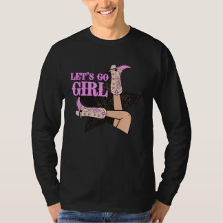 Bridal Bachelorette Party Matching Western Let s G T-Shirt