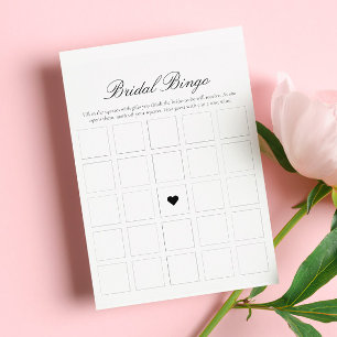 Bridal Bingo Bridal Shower Game Flyer