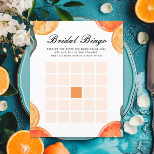 Bridal Bingo Citrus Aperol Bridal Shower Game