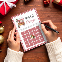 Bridal bingo Fresh off Market shower game card