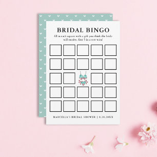 Bridal Bingo   Lingerie Bridal Party Invitation