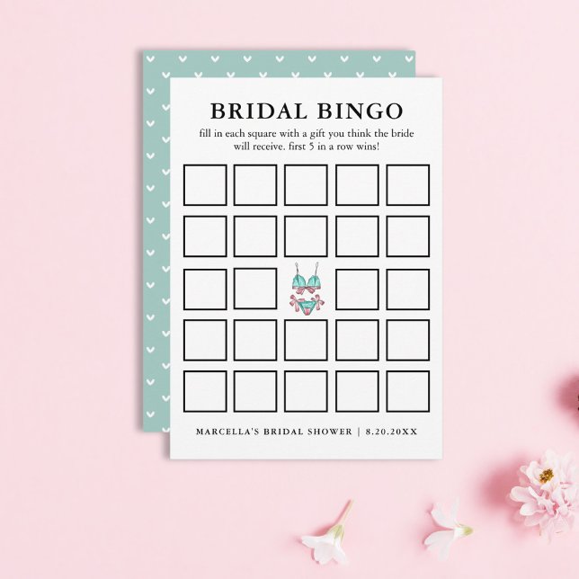Bridal Bingo | Lingerie Bridal Party Invitation (Creator Uploaded)