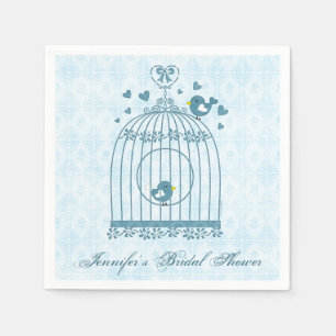 Bridal Bird Cage Napkin
