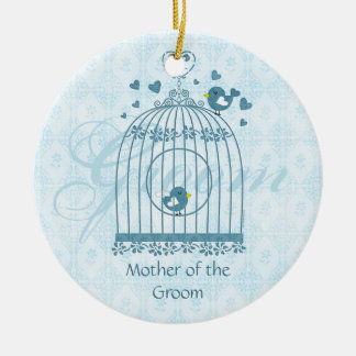 Bridal Bird Cage Wedding Party Gift Ornament