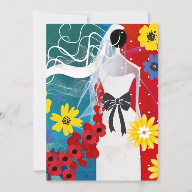 Bridal Bliss Holiday Card (Front)