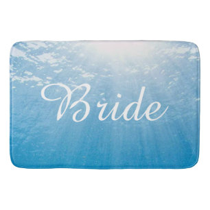 Bridal Bliss Shades: Customise Your Seascape  Bath Mat