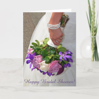 Bridal Bouquet Shower Invitation