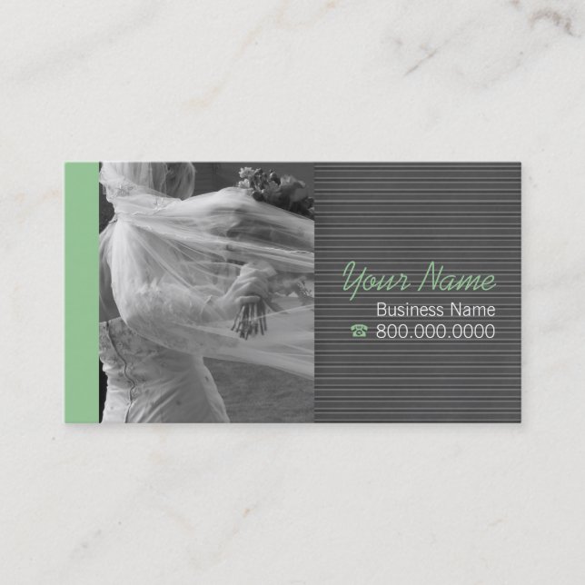 Bridal Boutique Business Cards (Front)