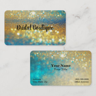 Bridal Boutique or Wedding Planner Business Card