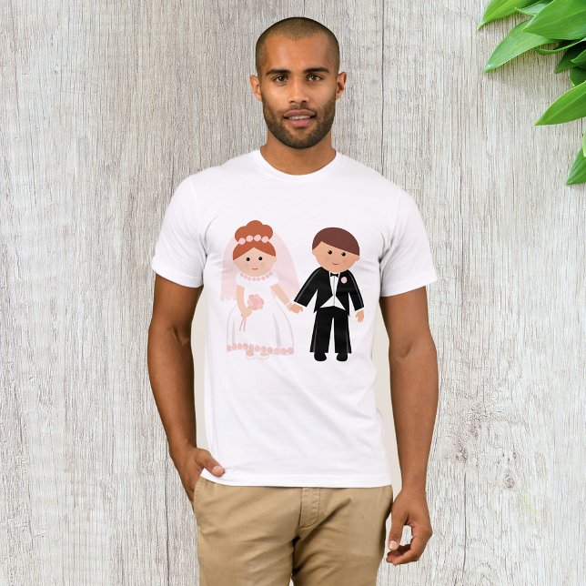 Bridal Couple Mens T-Shirt (Creator Uploaded)