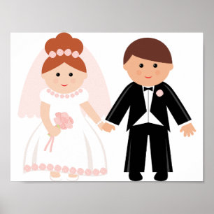 Bridal Couple Poster