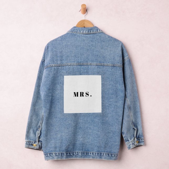 Bridal Denim Jacket (Hangar)