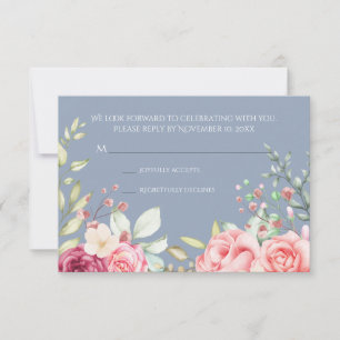 Bridal Embrace Wedding Response Card