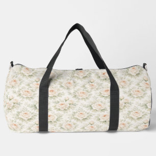 Bridal Floral Pattern Duffle Bag