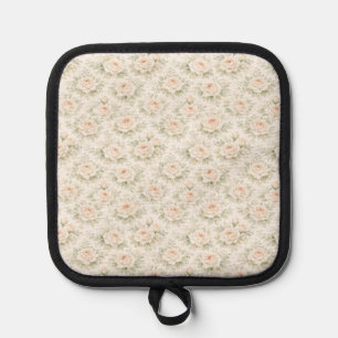 Bridal Floral Pattern Pot Holder