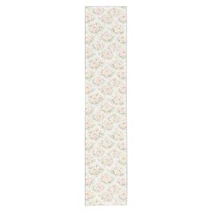Bridal Floral Pattern Short Table Runner