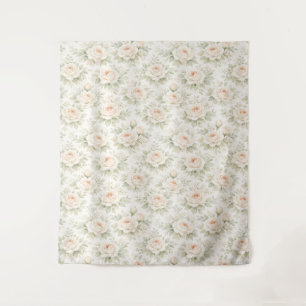 Bridal Floral Pattern Tapestry