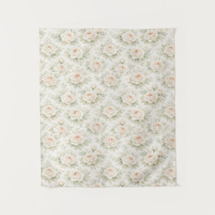 Bridal Floral Pattern Tapestry