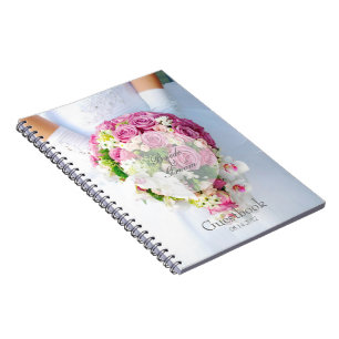 Bridal Lace Flower editable wedding guest book