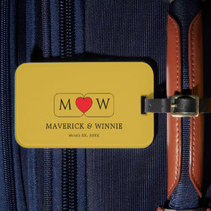 Bridal Luggage Tag Perfect for Wedding Gift