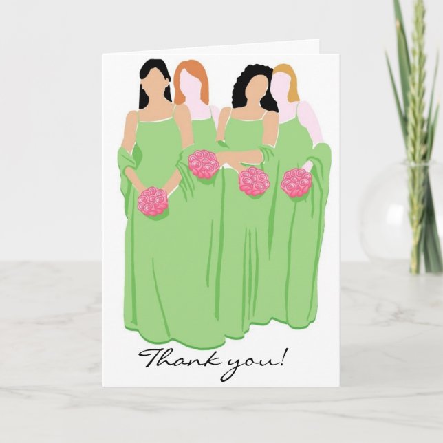 Bridal Luncheon Card (Front)