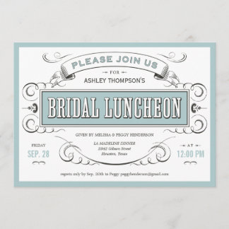 Bridal Luncheon Invitations