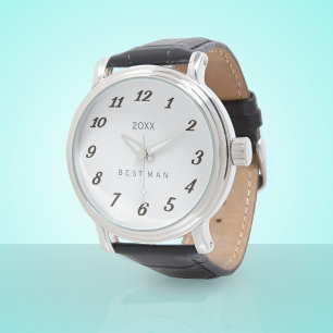 Bridal Party Best Man Groomsmen Wedding Watch