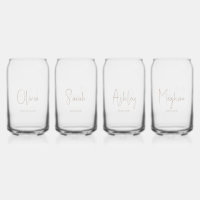 Bridal Party bridesmaid custom name