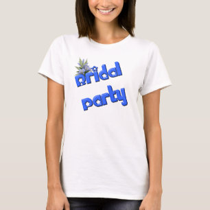 Bridal Party Flower Bouquet T-Shirt