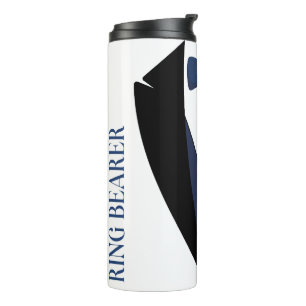 Bridal Party Ring Bearer Thermal Tumbler