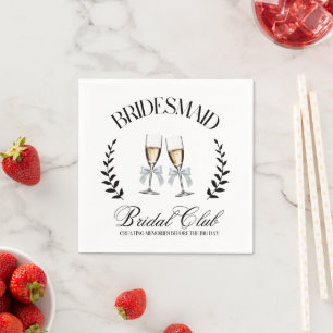Bridal Party Social Club Napkin