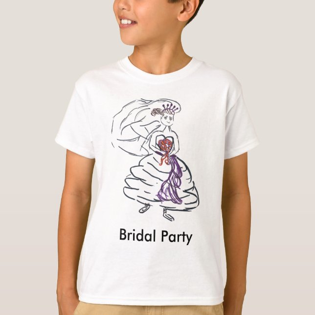 Bridal Party T-Shirt (Front)