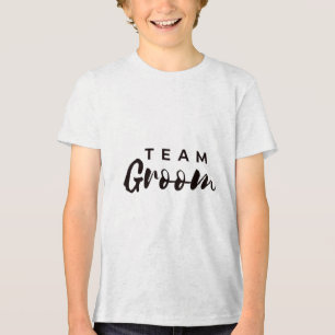 Bridal Party Team Bride Team Groom Premium _1  Tri-Blend Shirt