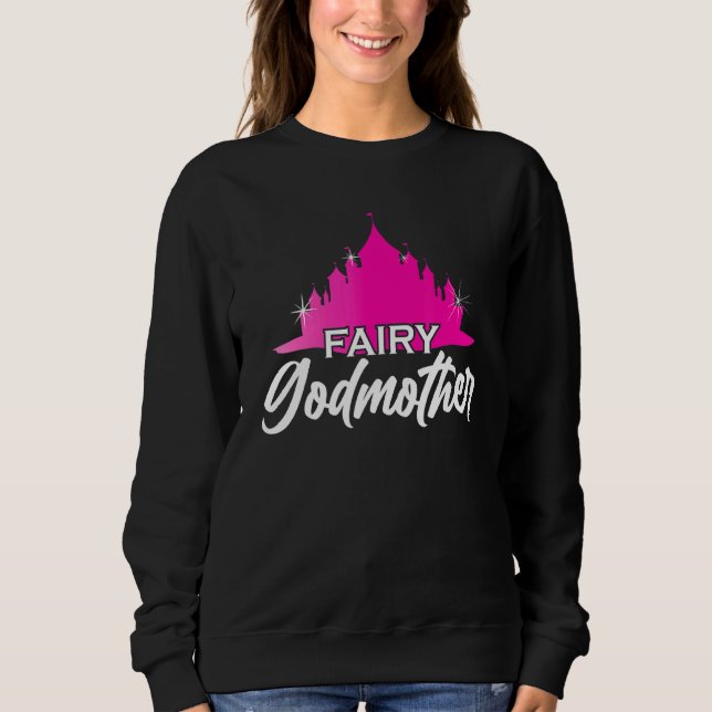 Bridal Party Wedding Bride Godmother 1 Sweatshirt (Front)