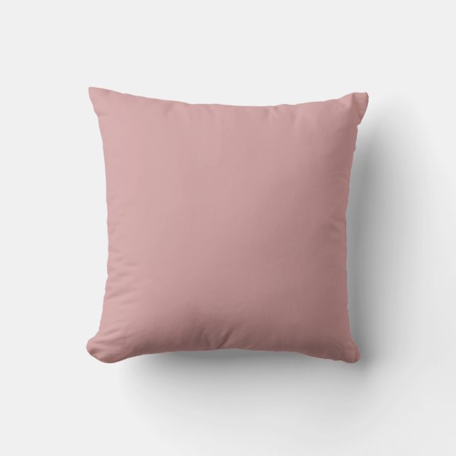 Bridal Rose Solid Colour Cushion (Front)