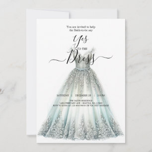Bridal Say Yes to the Dress Invitation
