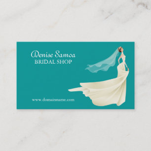 Bridal Shop Business Card Template
