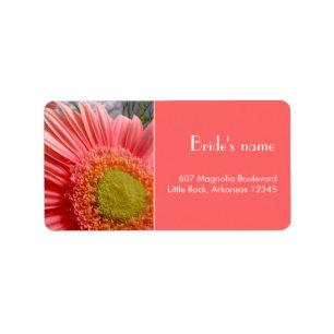 Bridal Shower Address Label