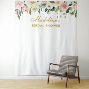 Bridal Shower Backdrop   Photo Booth Prop GP Tapestry