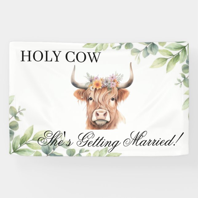 Bridal Shower Banner (Horizontal)