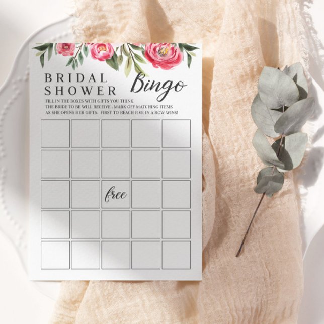 Bridal Shower Bingo Game Card (Creator Uploaded)