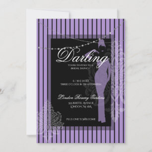Bridal shower brunch with the bride  invitation