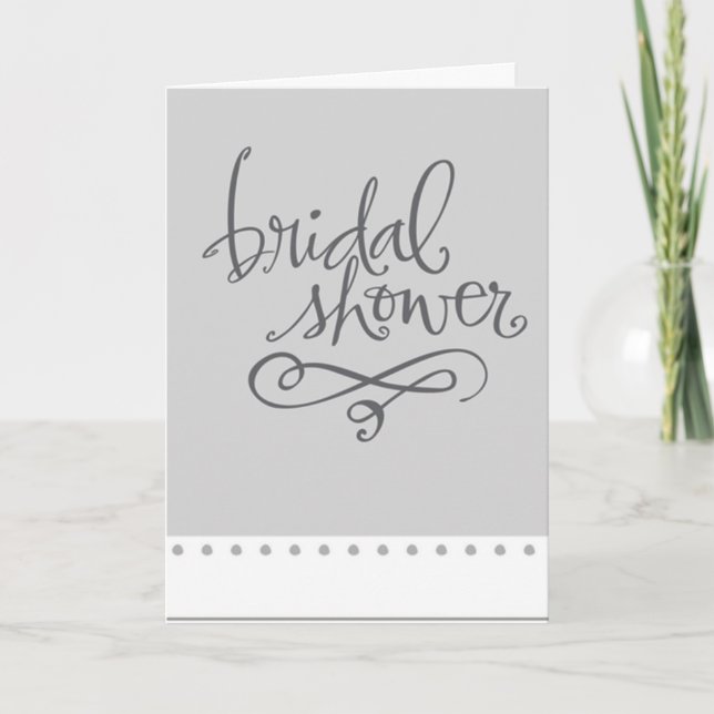 Bridal Shower Card (Front)