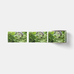 Bridal Shower Clock Greenery Photo  Satin Ribbon