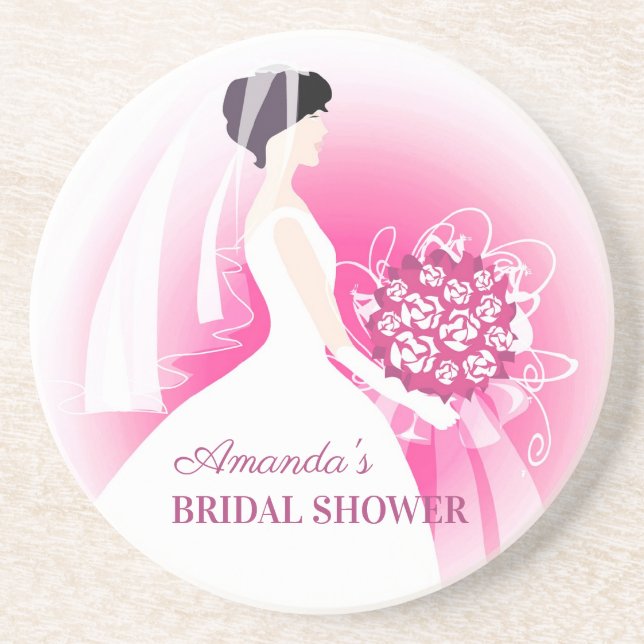 Bridal Shower Coaster (Front)