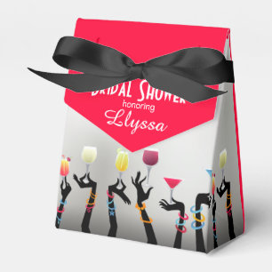 Bridal Shower Cocktail Party Favour Box
