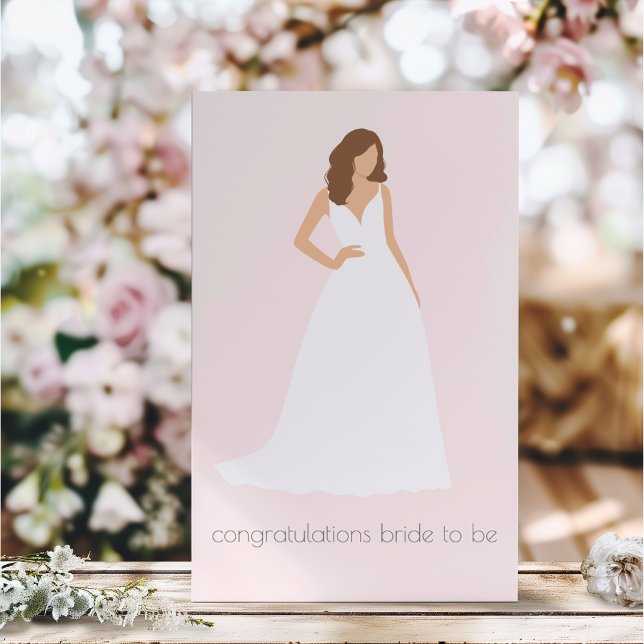 Bridal Shower Congratulations Greeting Card (Creator Uploaded)