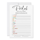 Bridal Shower Emoji Pictionary Game