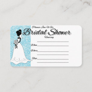 Bridal Shower Enclosure Card