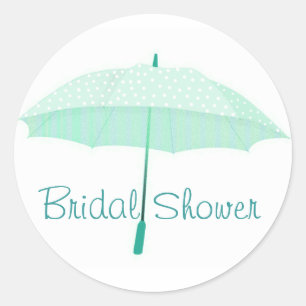 Bridal shower envelope seal